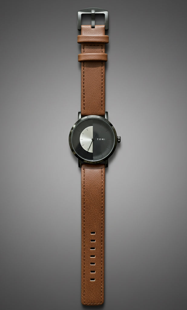 TOMI T-112 Men Wrist Watch Quartz Date Round Dial